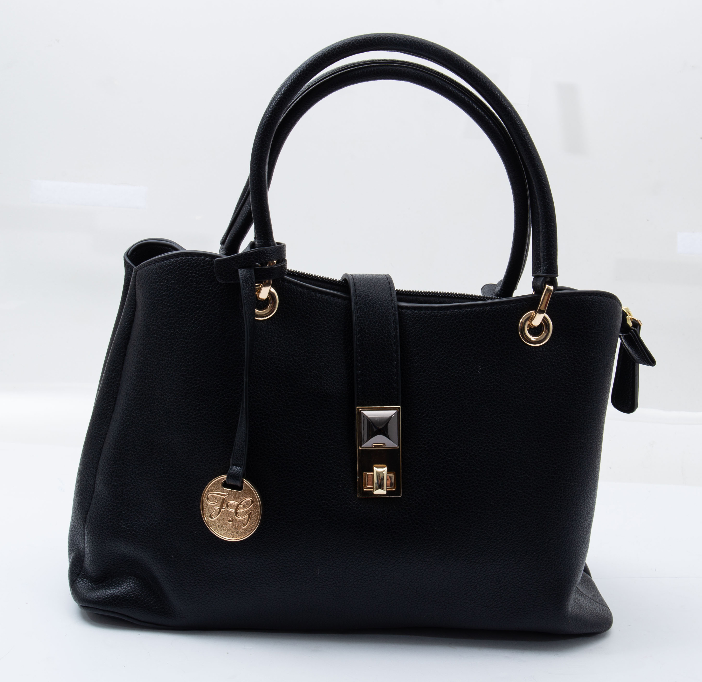 Fabigun Concealed Carry Leather Purse Black FAB8196BK View 7