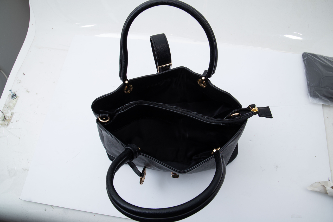 Fabigun Concealed Carry Leather Purse Black FAB8196BK View 14