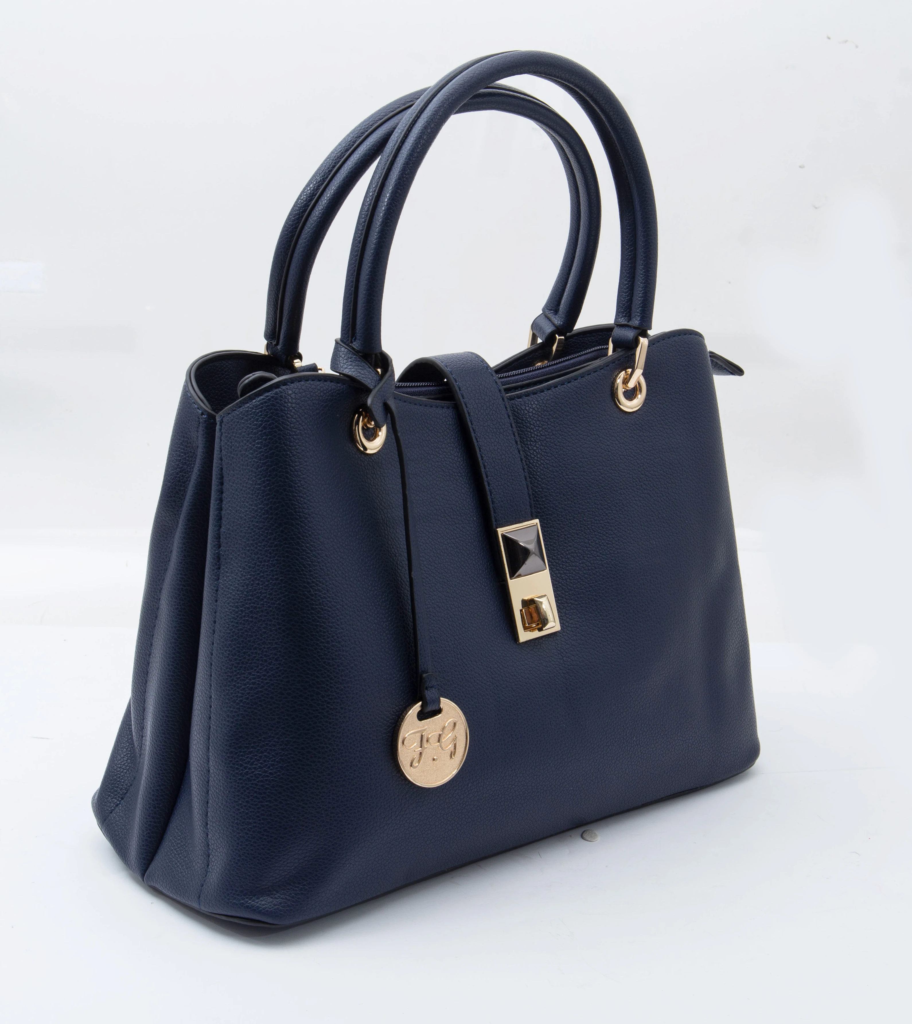 Fabigun Concealed Carry Leather Purse Bag Blue Leather FAB8196BL View 10