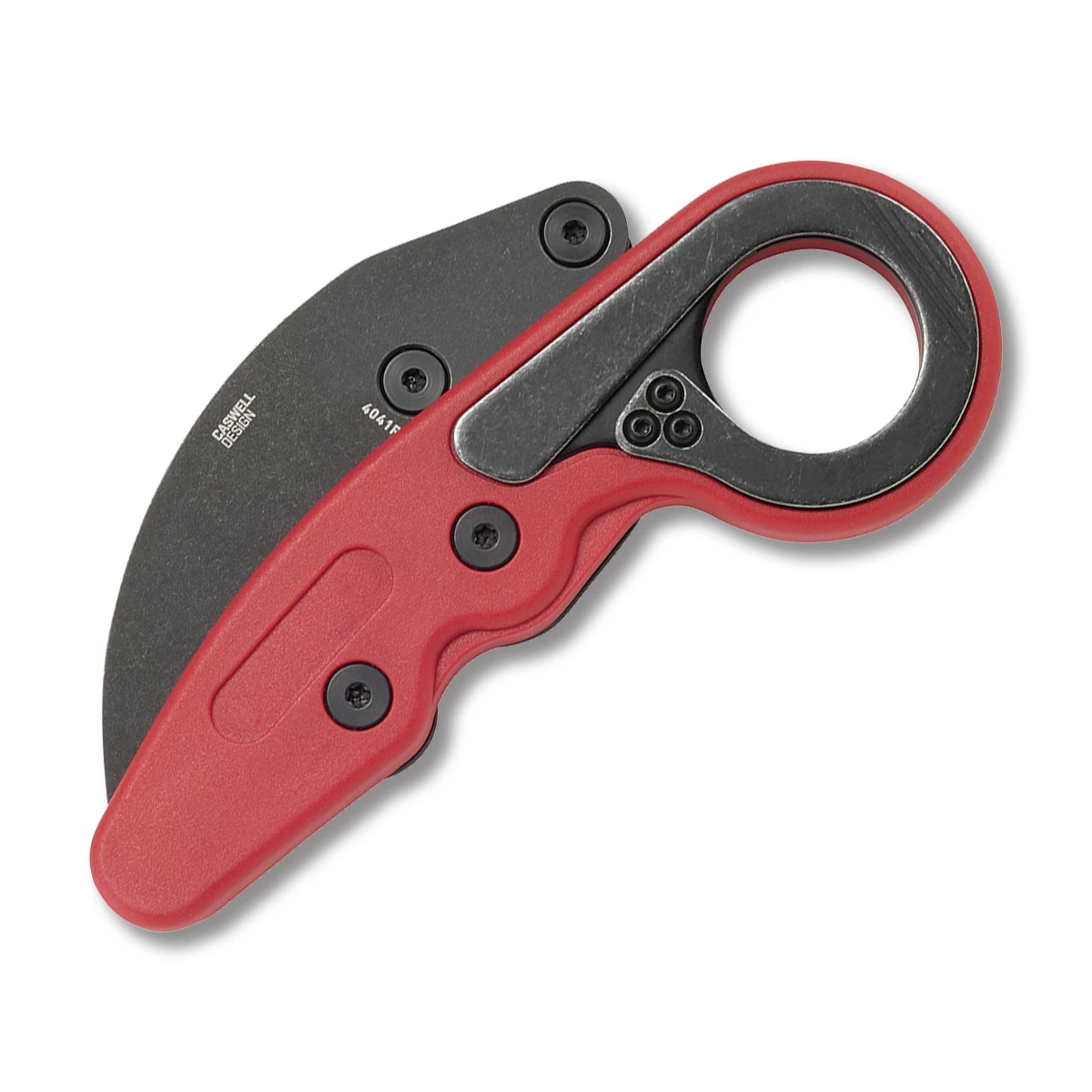CRKT Provoke Kinematic Folding Knife (Red Grivory) CR4041R View 2