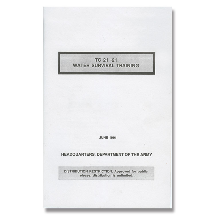 Water Survival Training Manual - Army 1991 MILBK135 View 1