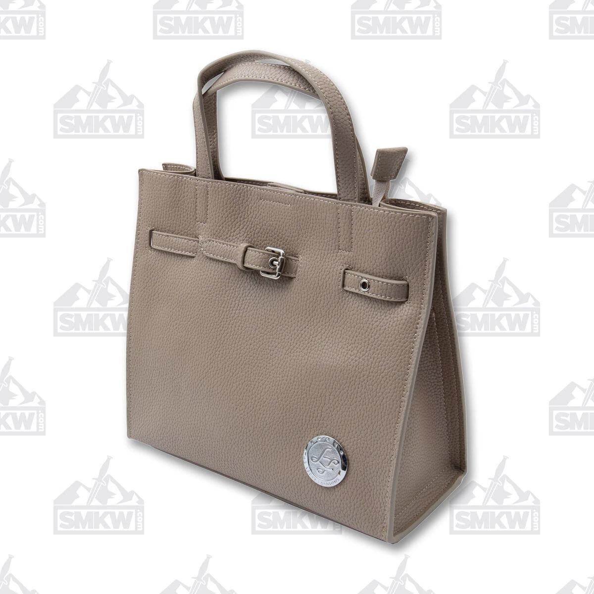 Leda's Fashions Modern Gray Crocodile Clutch LPP8205GRY View 1