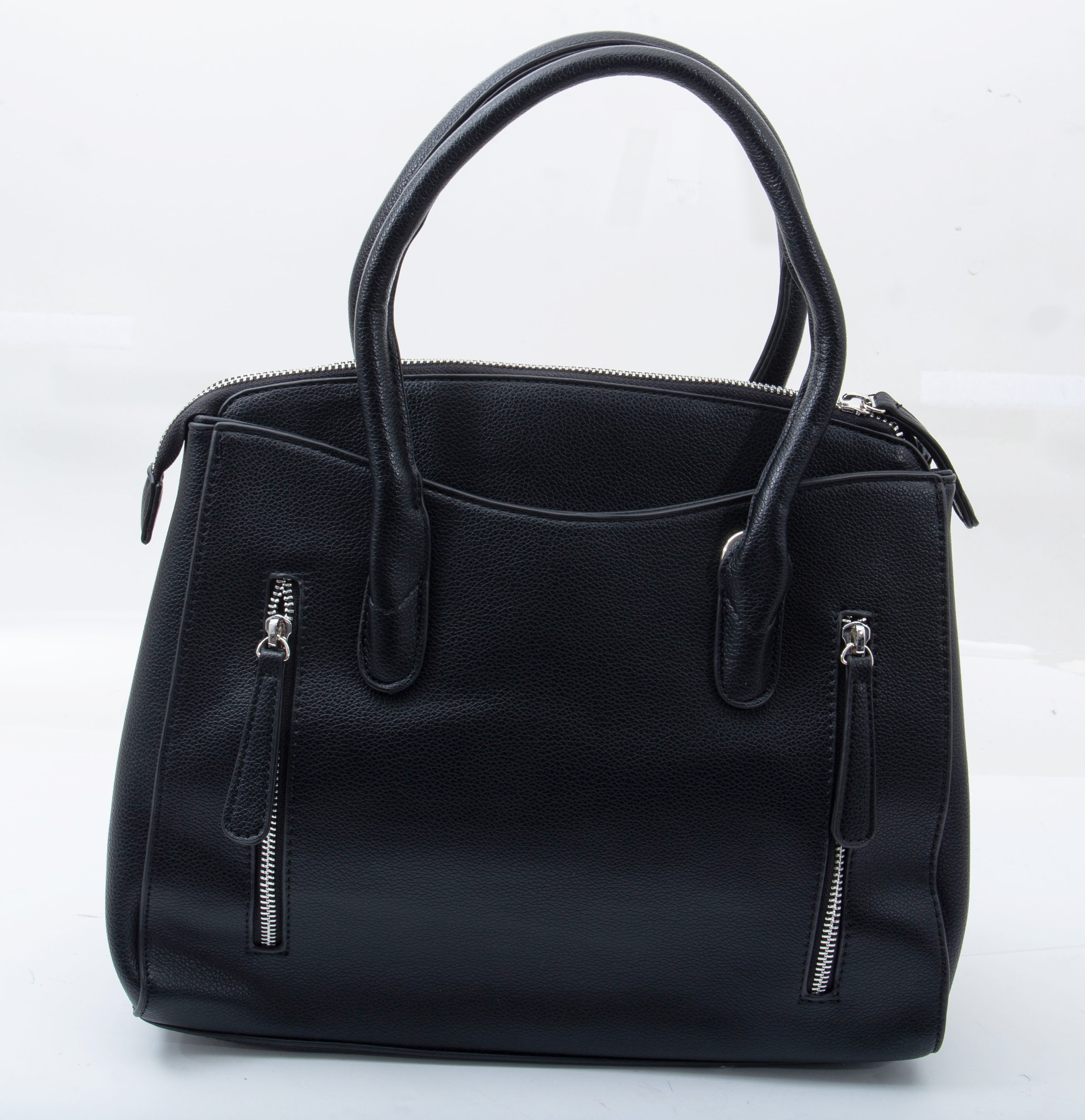 FabiGun Concealed Carry Purse Black Leather FAB8300BK View 5