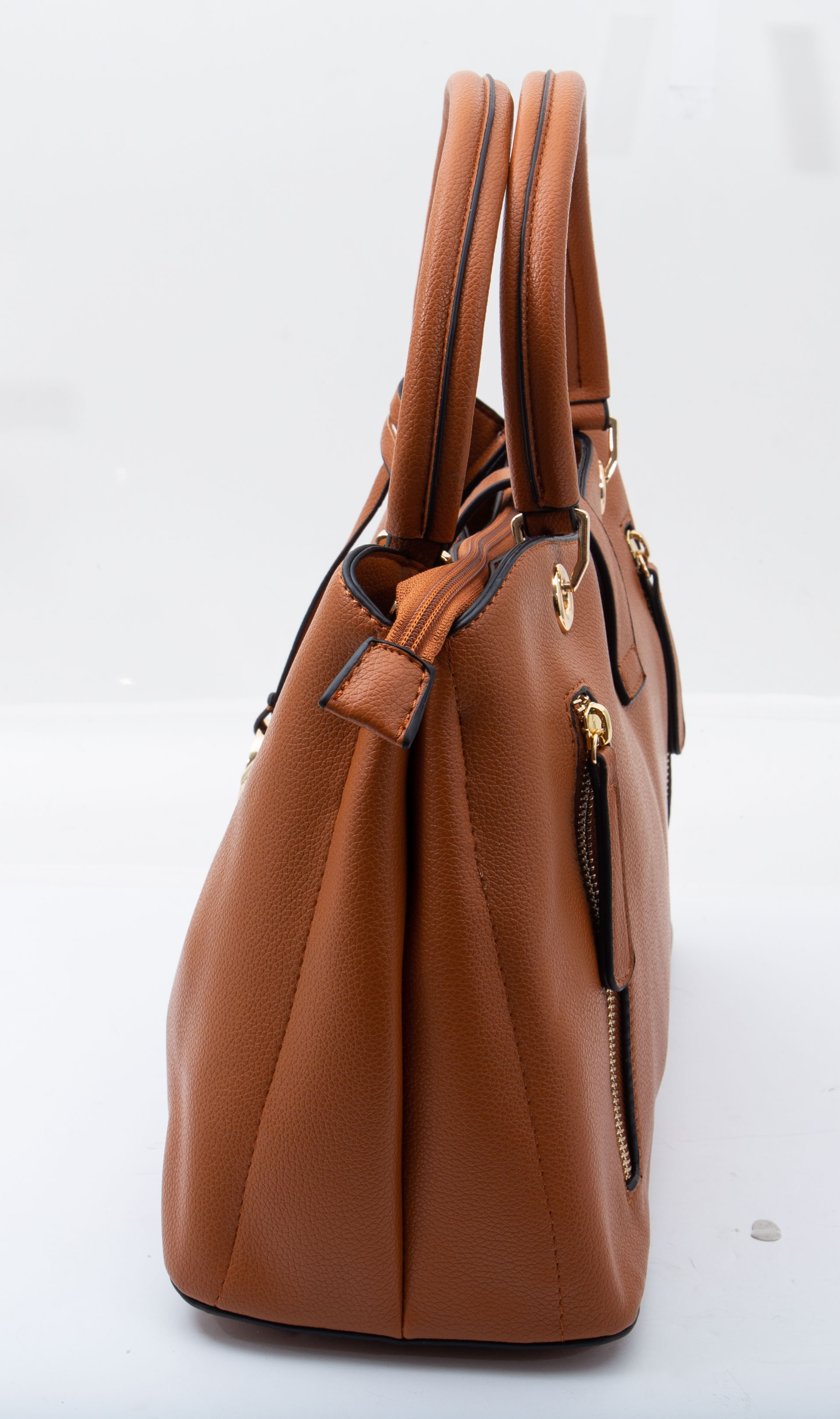 Fabigun Concealed Carry Purse and Clutch Brown FAB8063BN View 6