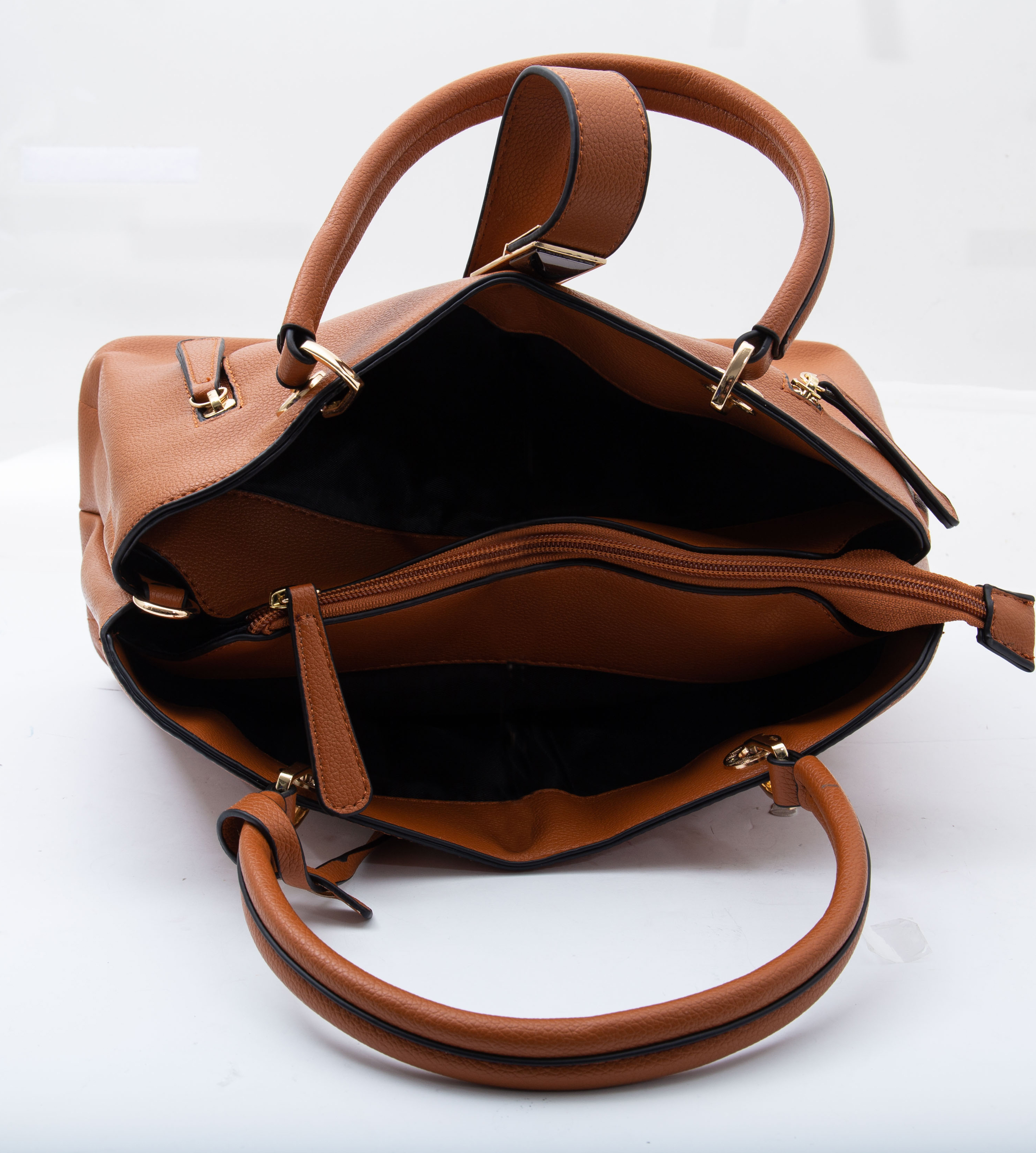 Fabigun Concealed Carry Purse and Clutch Brown FAB8063BN View 5