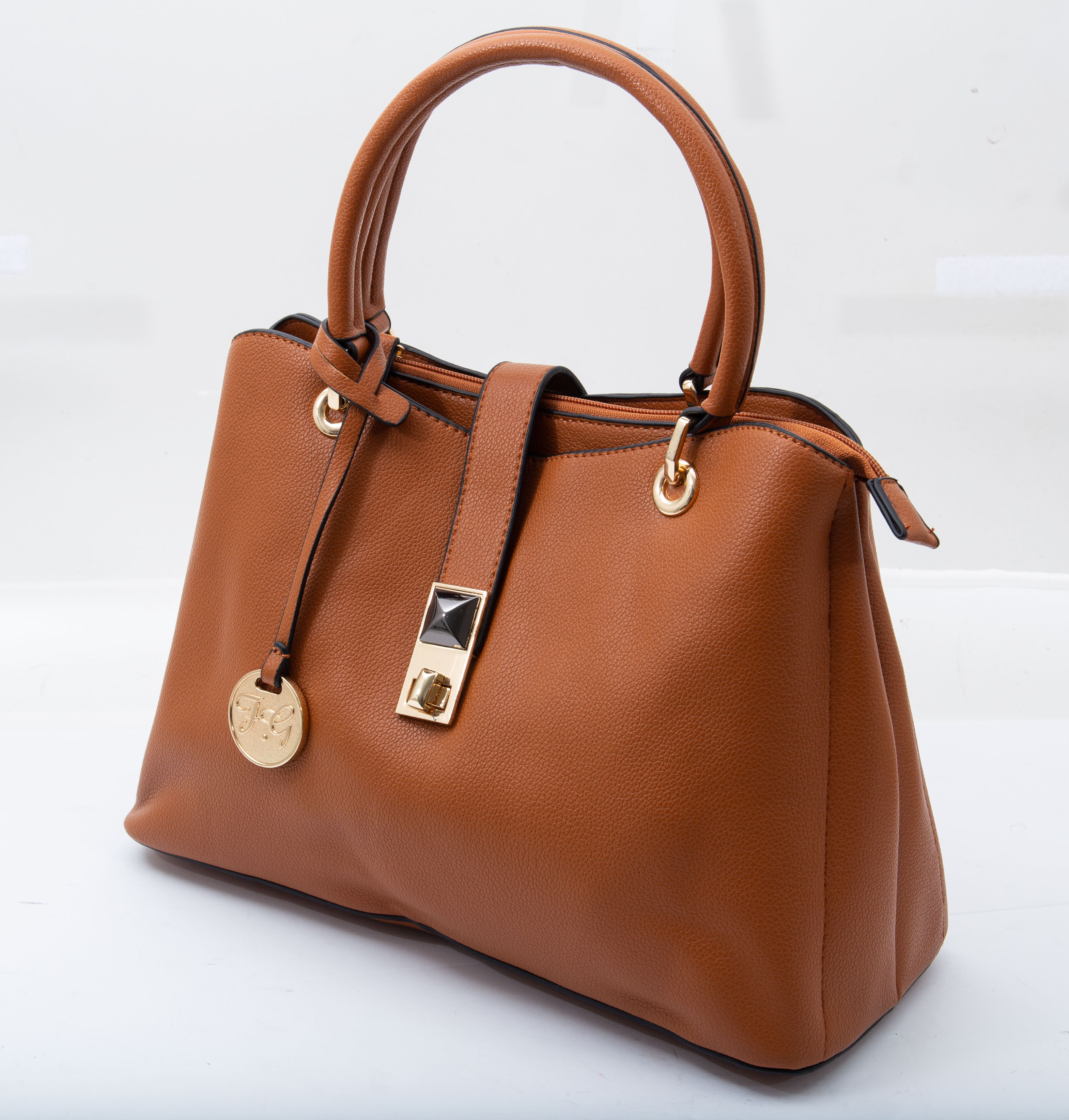 Fabigun Concealed Carry Purse and Clutch Brown FAB8063BN View 12