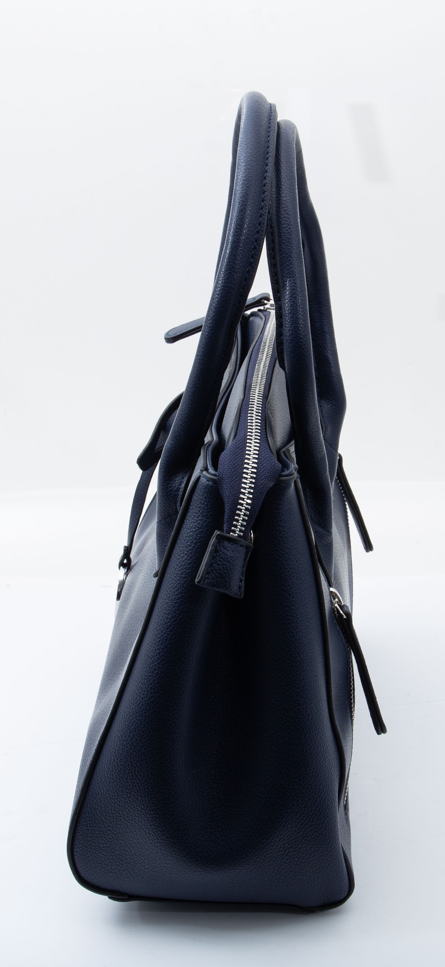 Fabigun Concealed Carry Bag Purse Blue Leather FAB8300BL View 2