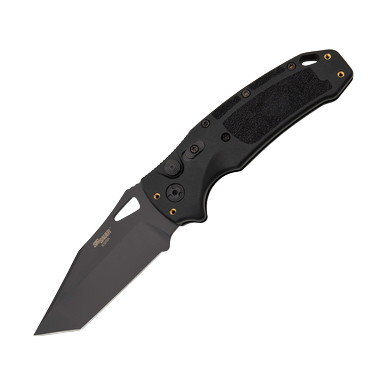 Hogue K320A OTS Automatic SIG Sauer Nitron Black - 3.5in Black Tanto Plain AUHG36320 View 1
