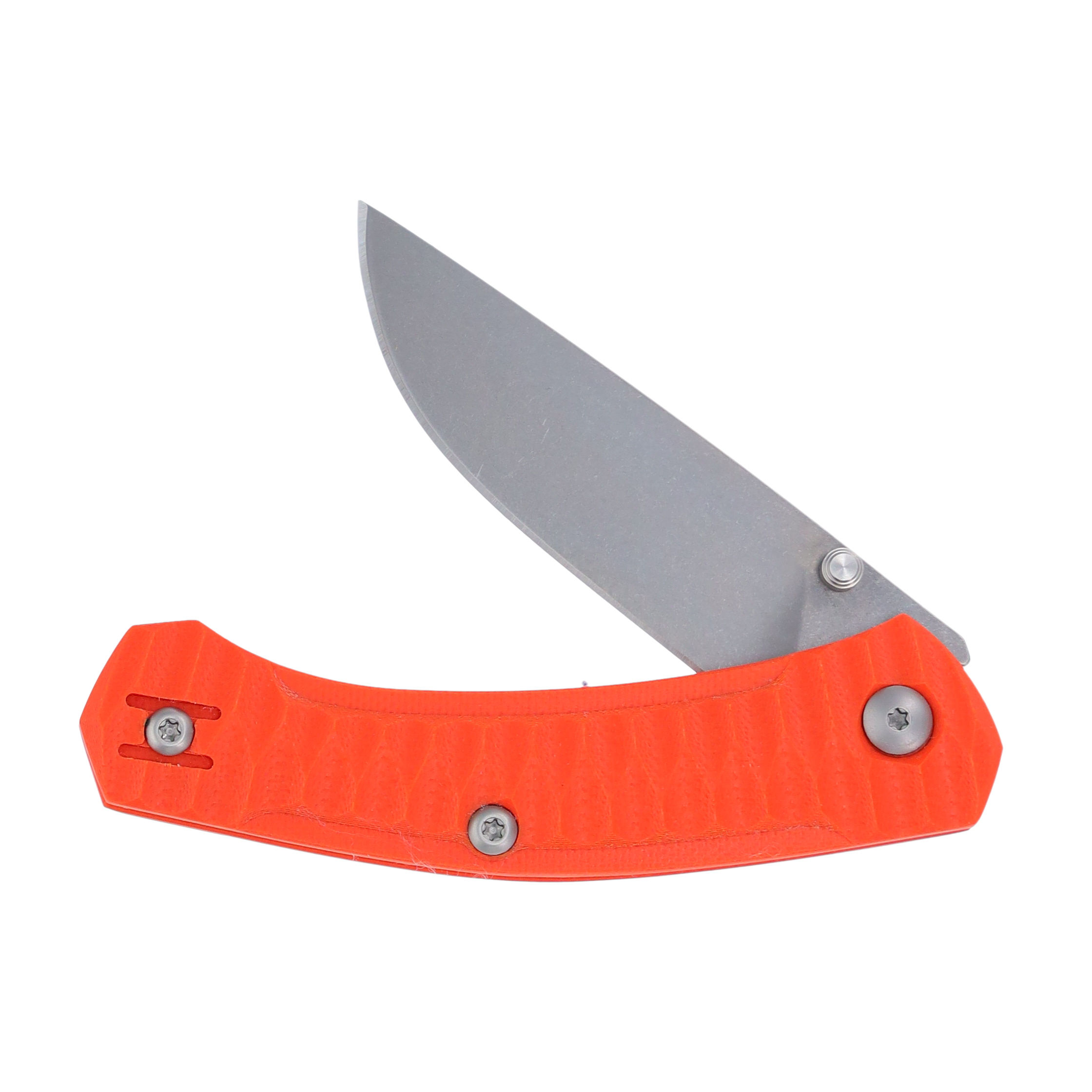 GiantMouse ACE Iona Folding Knife Orange G-10 2.87in Satin Drop Point GMACEIONAOR View 3