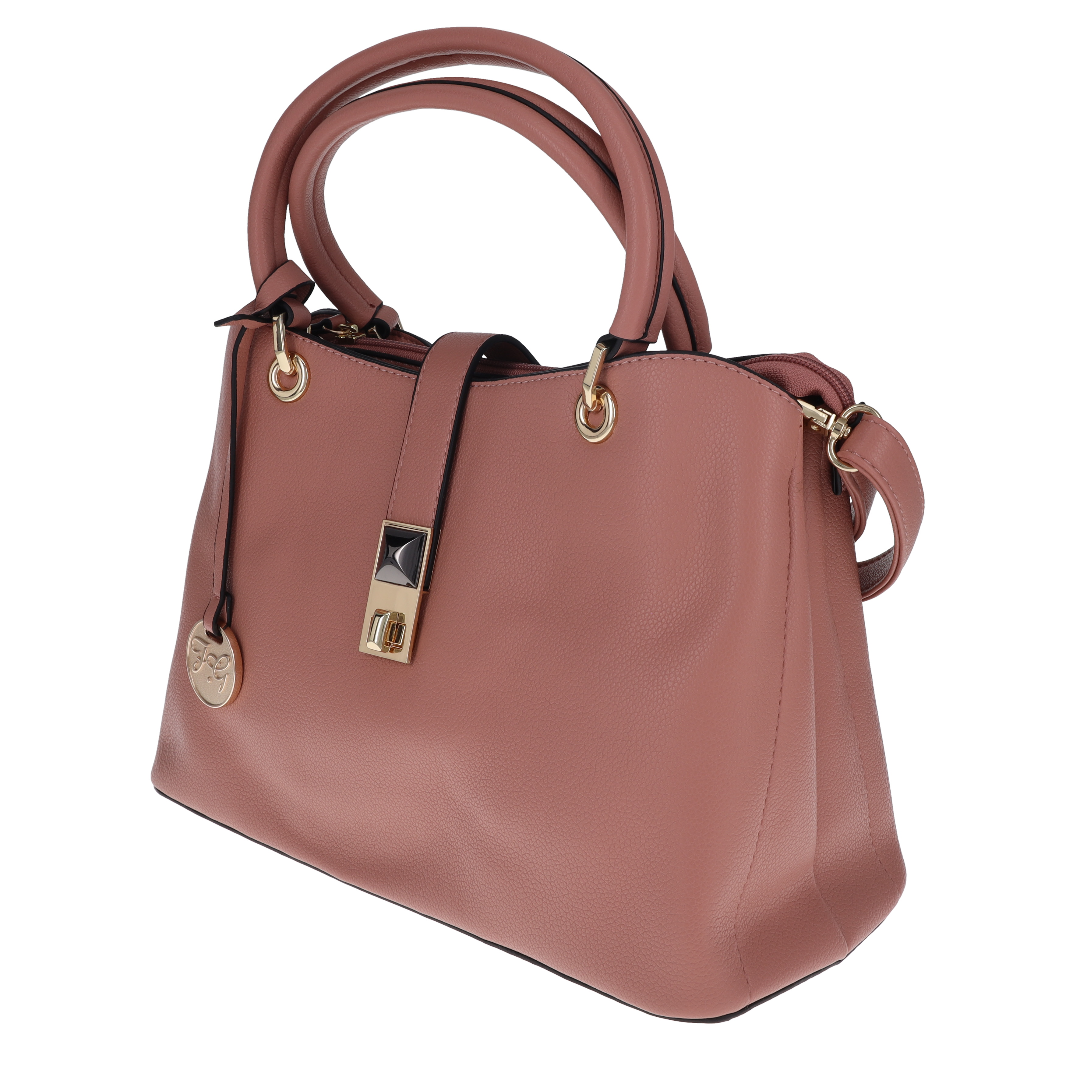 Fabigun Conceal Carry Purse and Clutch Pink FAB8063P View 4
