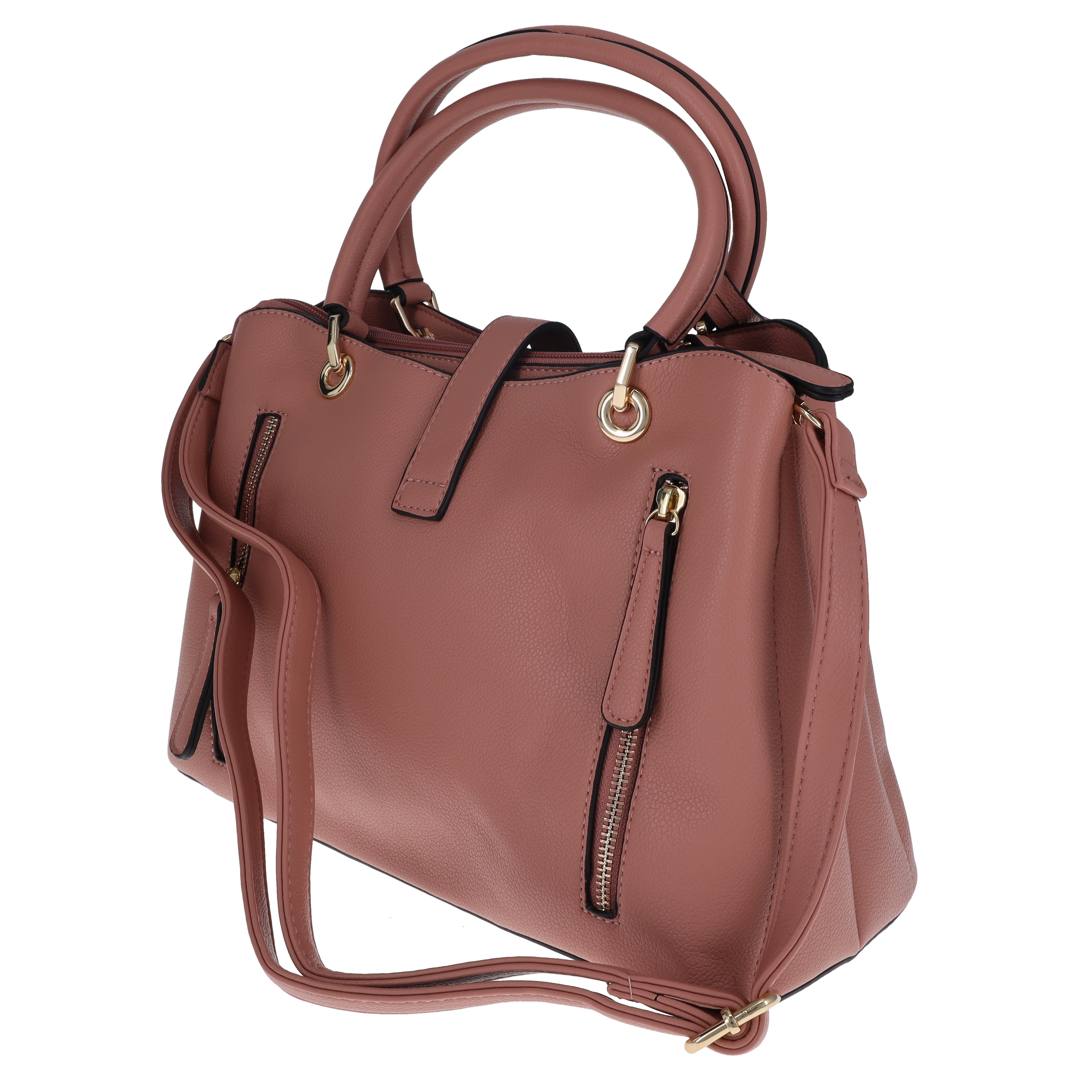 Fabigun Conceal Carry Purse and Clutch Pink FAB8063P View 10