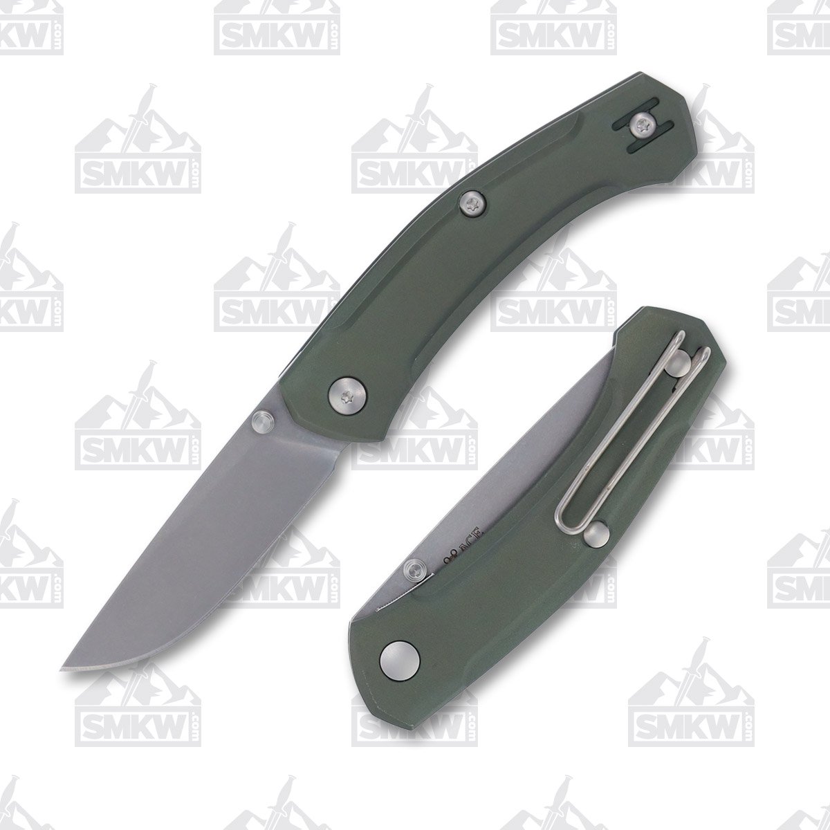 GiantMouse ACE Iona Green Aluminum GMACEIONAGA View 1