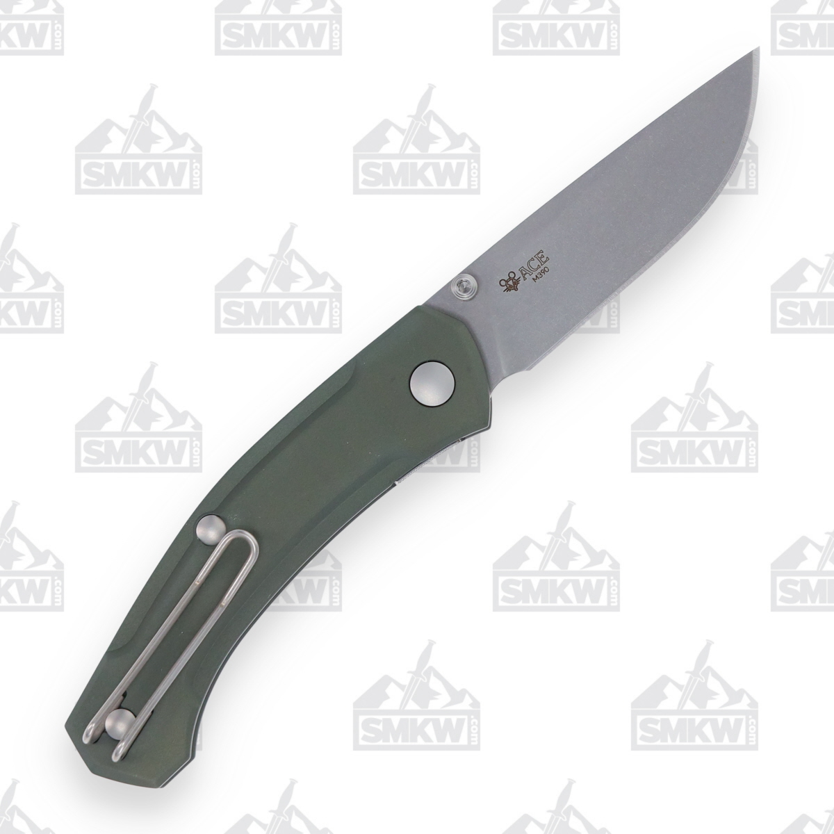 GiantMouse ACE Iona Green Aluminum GMACEIONAGA View 3