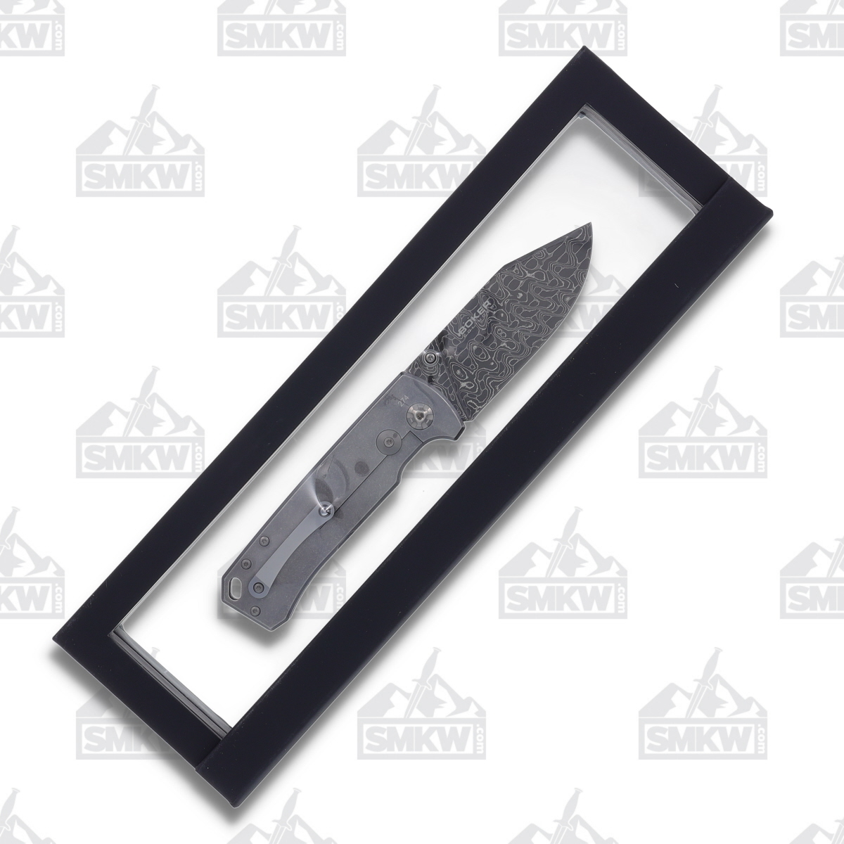 Boker Tiger Folding Knife 3.35in Plain Dual Burlap Micarta Stonewash Stainless BK111103DAM View 21
