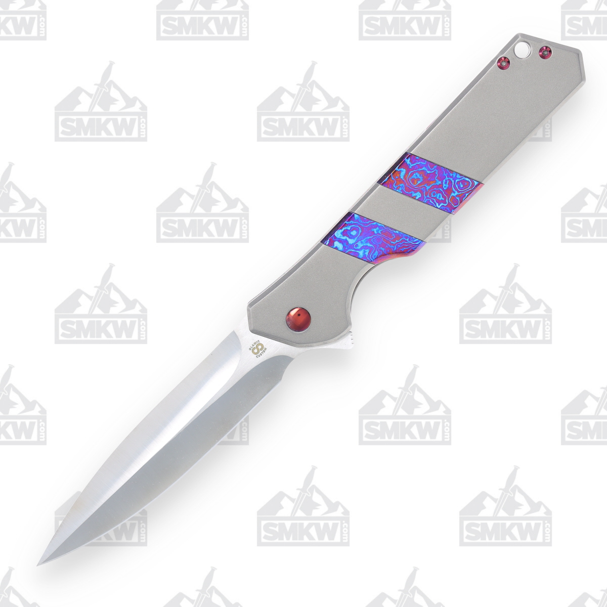 Olamic Rainmaker 280-D Satin/Light Blast with T-Mascus Inlay RFL280D View 2
