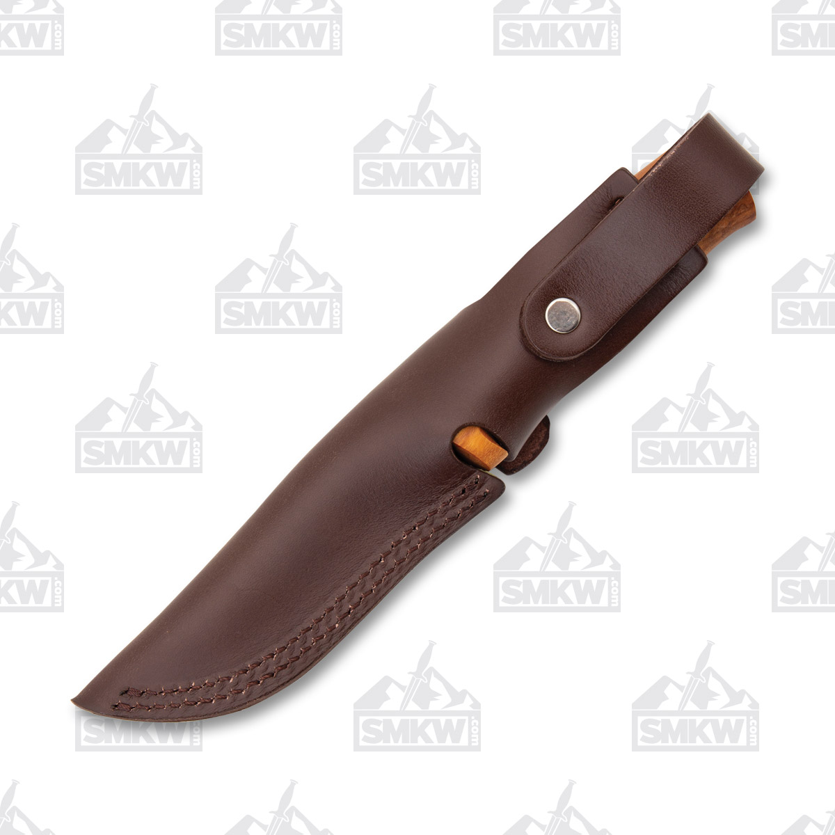Helle Fossekallen Fixed Blade Knife 12C27/Curly Birch with Leather Sheath HF49 View 8
