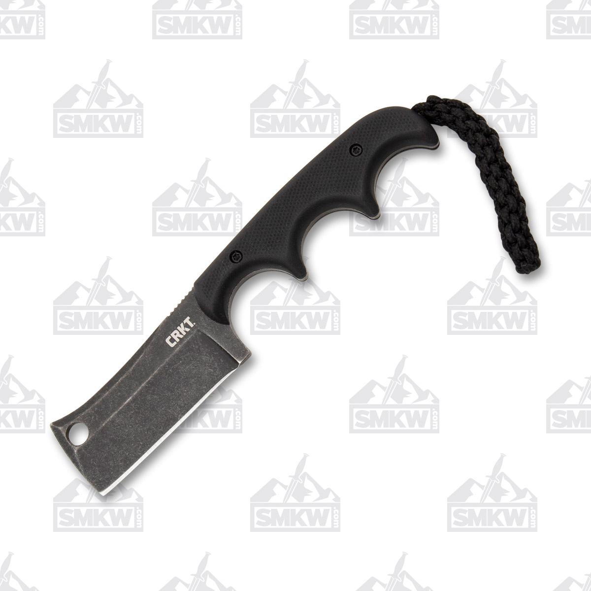 CRKT Minimalist Cleaver Fixed Blade G10 2.13in Black Stonewash Cleaver CR2383K View 3