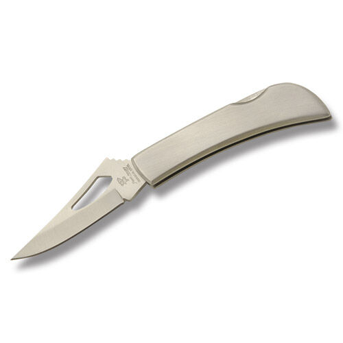 Frost Flying Falcon SS Silver Hawk Lockback Folding Knife FRC483L View 1