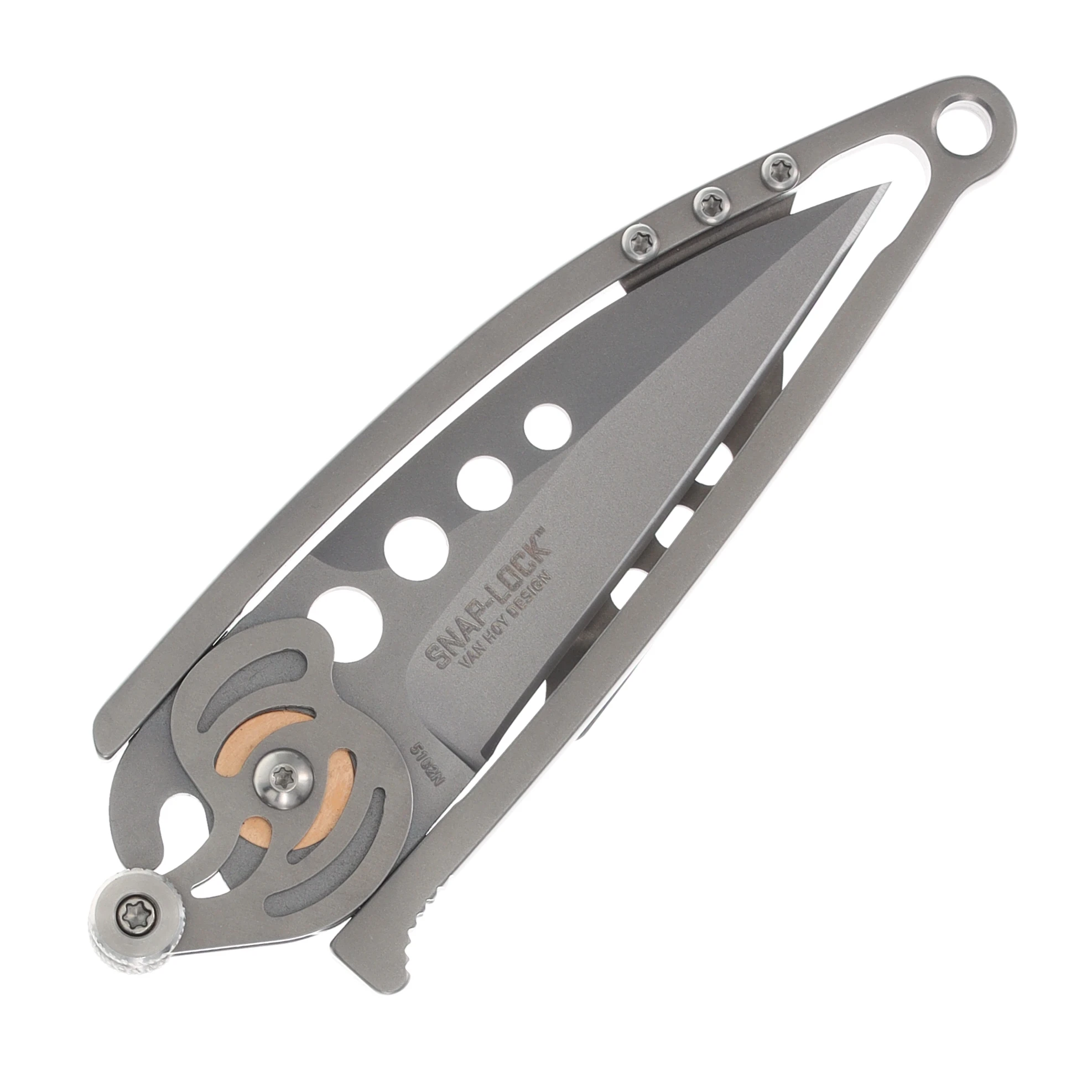 CRKT Snap Lock Folding Knife (Silver) CR5102N View 6
