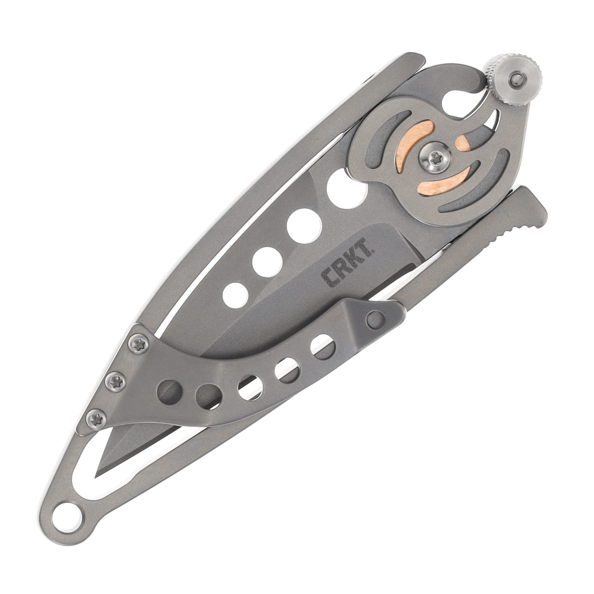 CRKT Snap Lock Folding Knife (Silver) CR5102N View 5