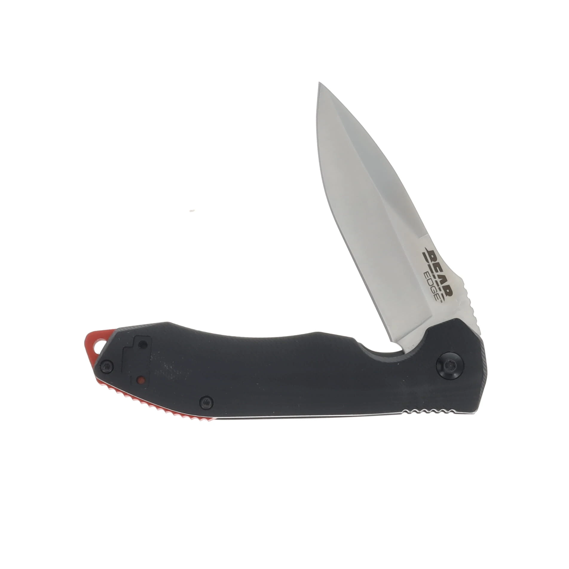 Bear & Son Bear Edge Sideliner Spring-Assisted Folding Knife (Black and Red) BR61122 View 3
