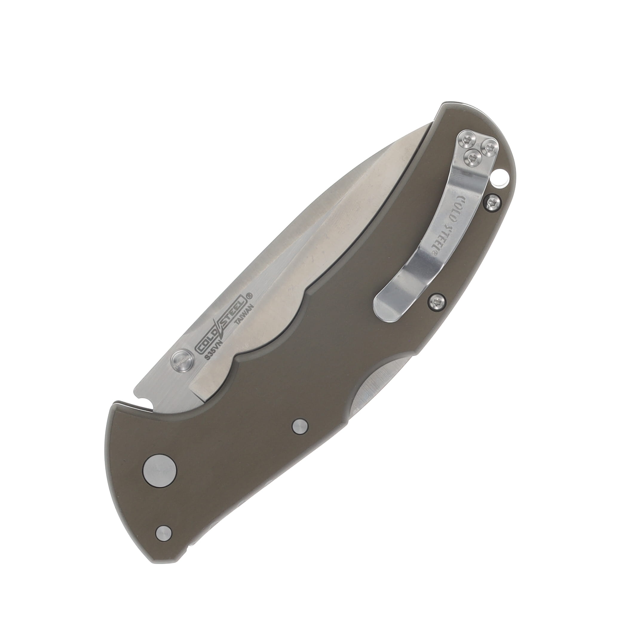 Cold Steel Code 4 Tri-Ad Lock Folding Knife Satin S35VN Spear