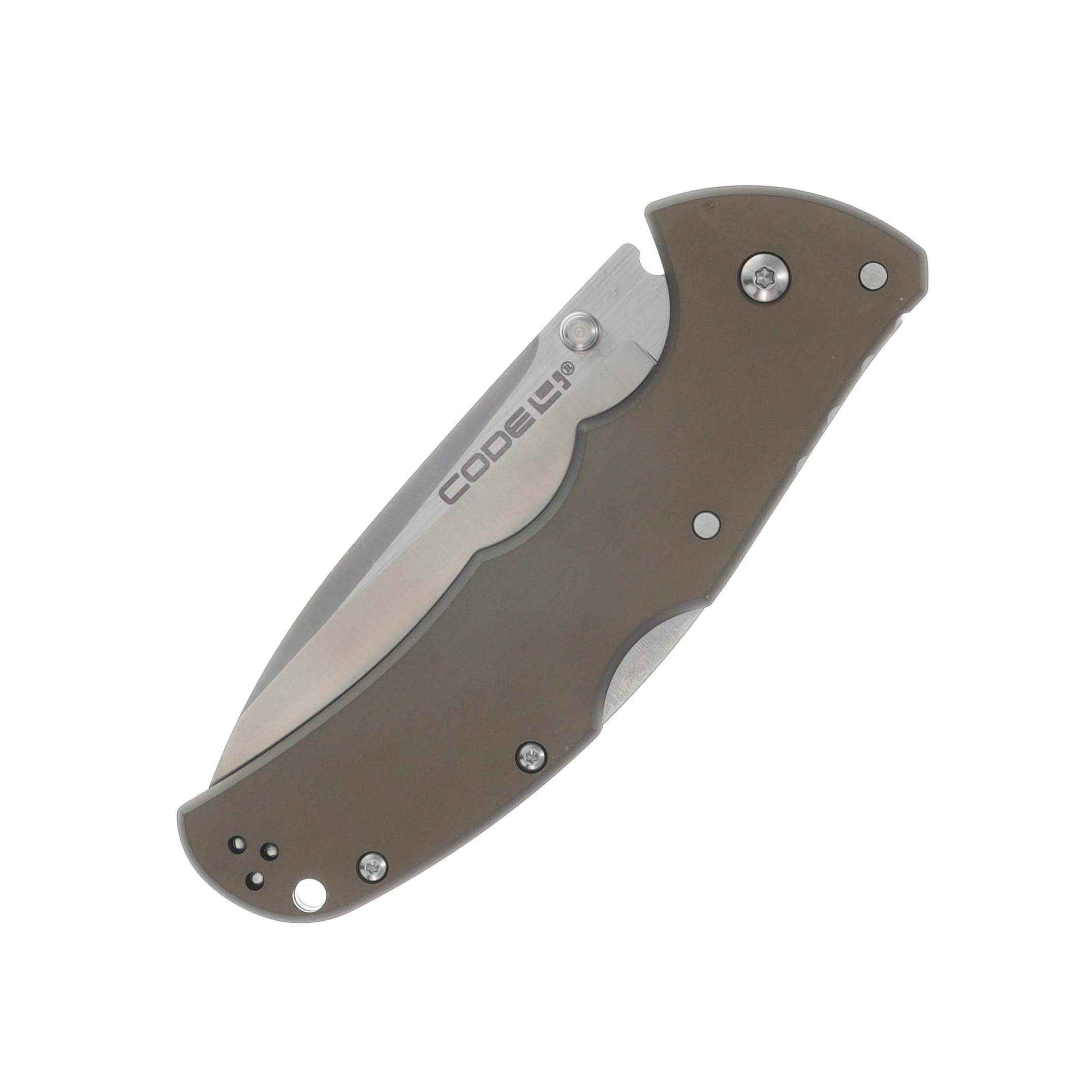 Cold Steel Code 4 Tri-Ad Lock Folding Knife Satin S35VN Spear
