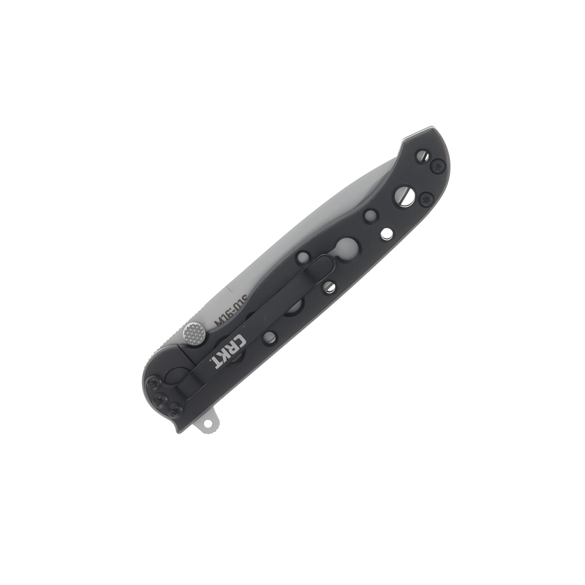 CRKT M16-01S Folding Knife 3.06 Inch Plain Bead Blasted Spear Point CRM1601S View 4