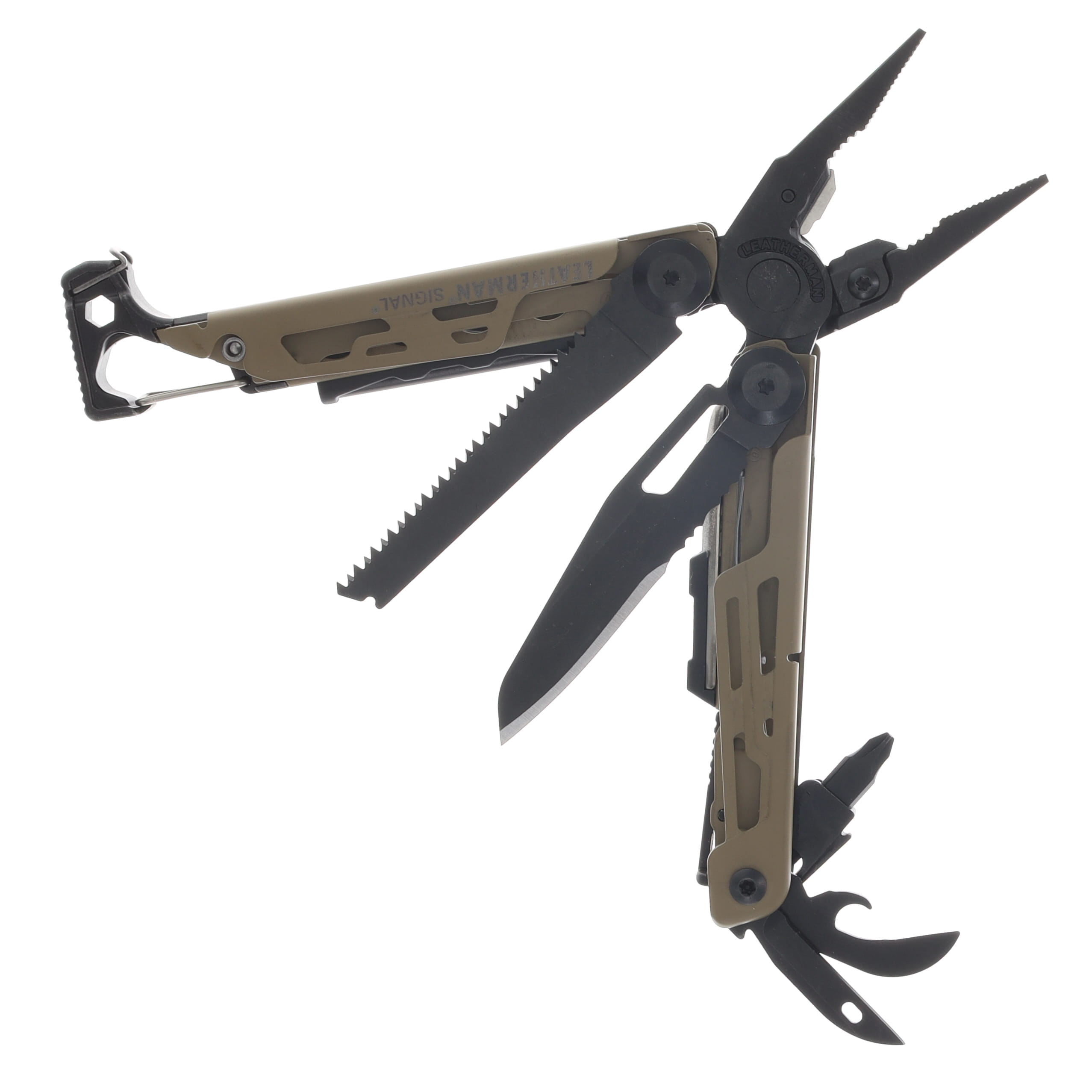 Leatherman Signal Coyote Tan Multi Tool LM832720 - Smoky Mountain