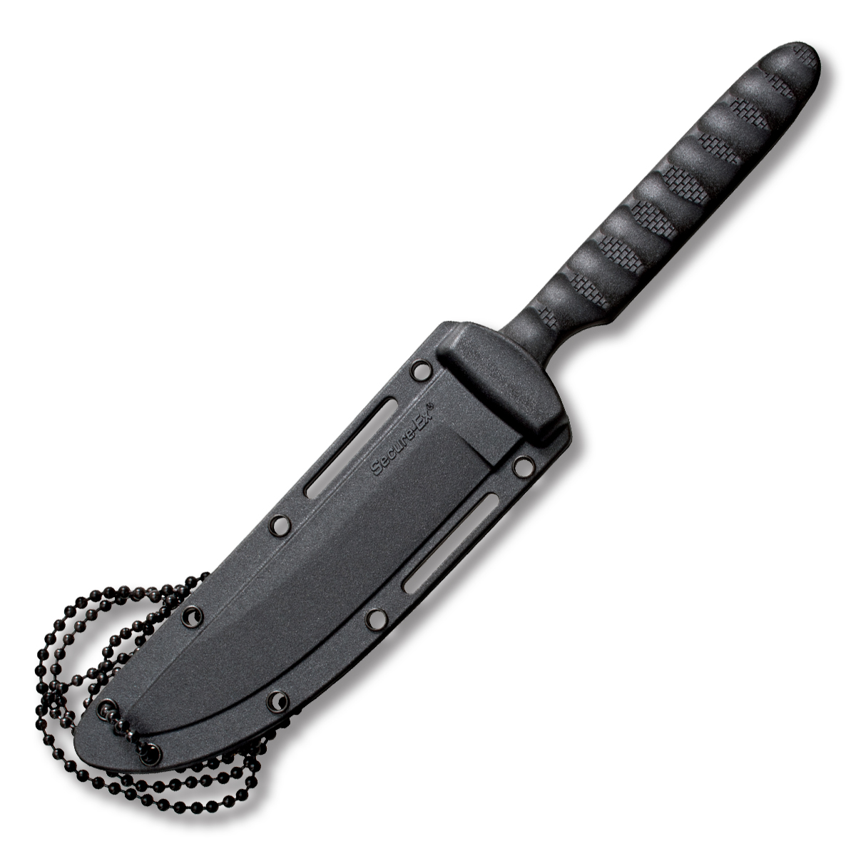 Cold Steel Bowie Spike Fixed Blade Knife 4 Inch Plain Satin Clip Point CS-53NBS View 2