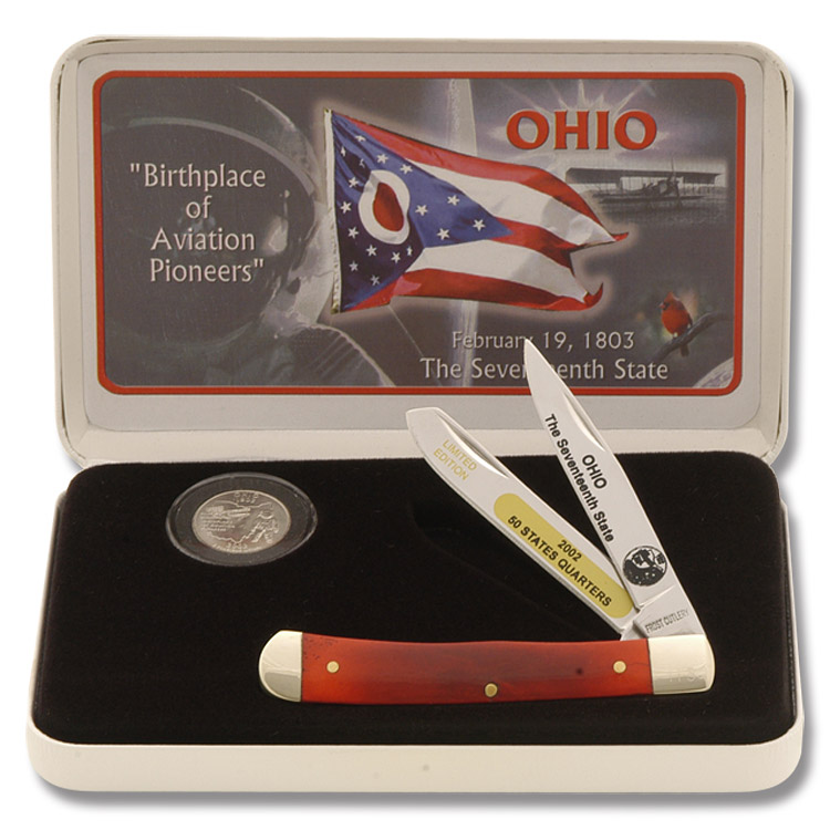 Frost Cutlery Ohio State Quarter & Trapper Collector Set FR312OH View 1
