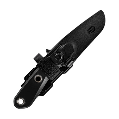 Gerber Principle Fixed Blade Knife Black 3in Stonewashed Drop Point G1655 View 3