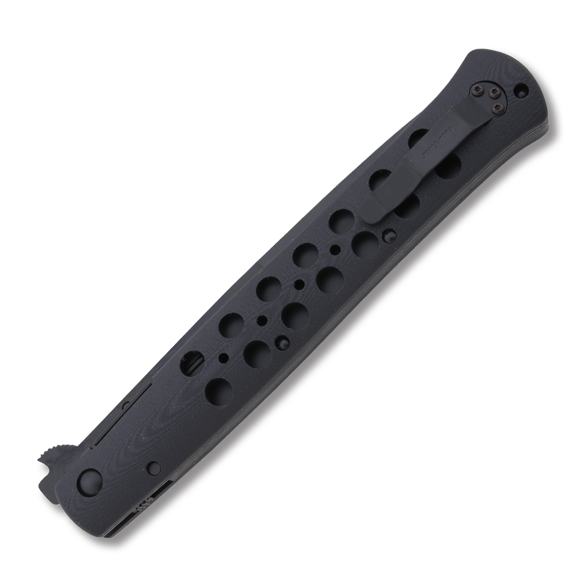 Cold Steel Ti-Lite Folding Knife 6in Plain Black Spear Point CS26C6 View 4