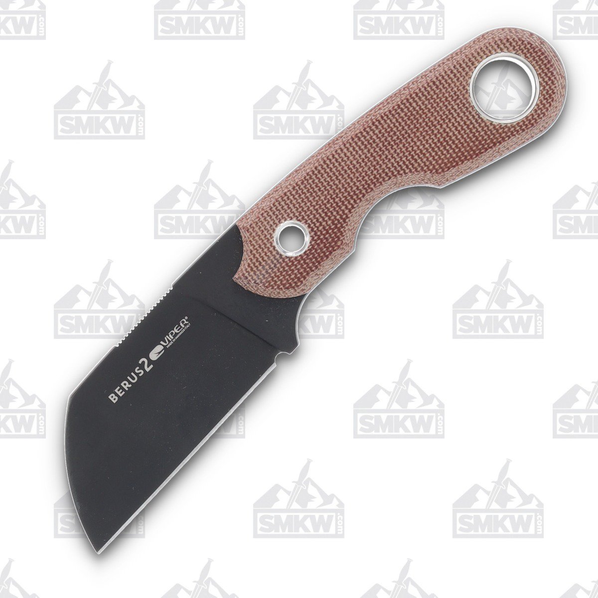 Viper Berus 2 DCN Fixed Blade Knife Canvas Micarta 2.5in Sheepsfoot VT4014DCN View 1
