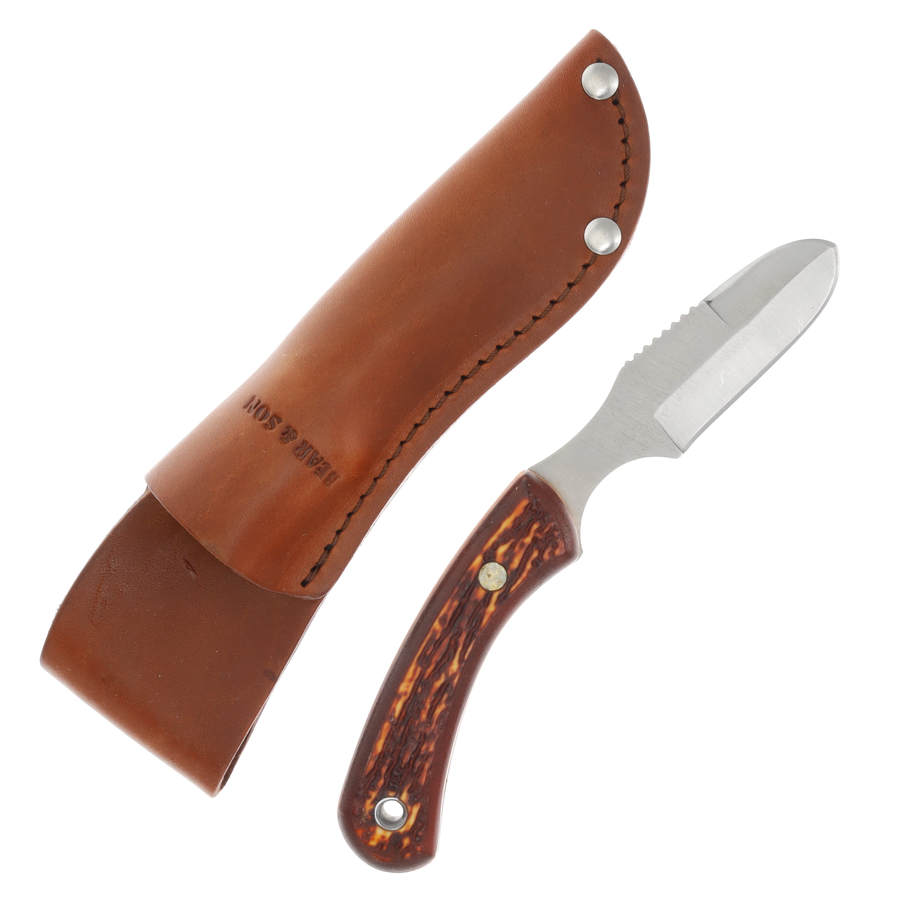 Bear & Son Ergonomic Skinner Fixed Blade Knife BRSD43 View 1