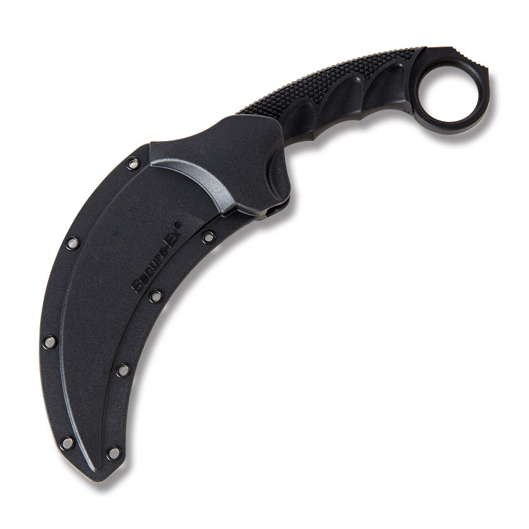 Cold Steel 49KST Steel Tiger Fixed Blade Karambit 4.75in Stonewash Blade CS49KST View 3