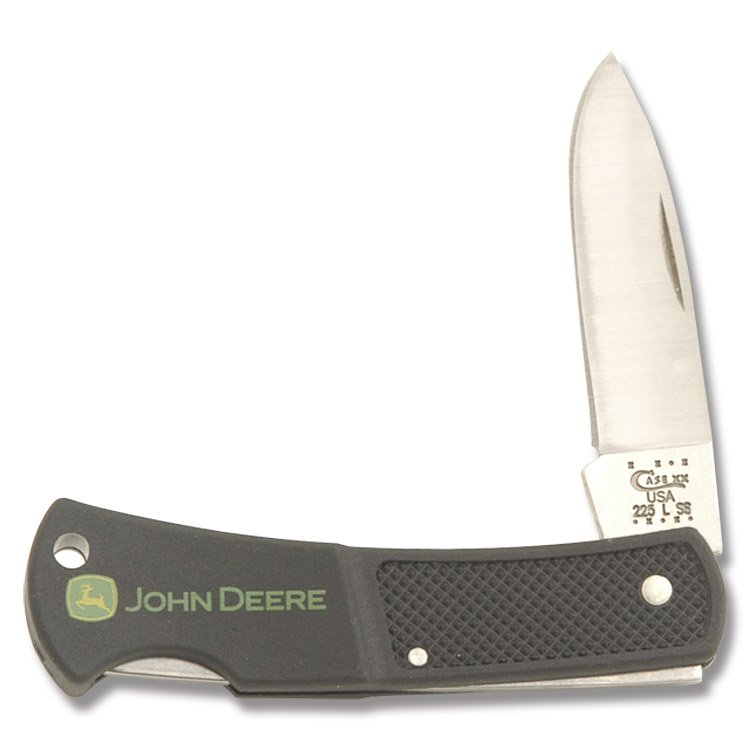 Case XX John Deere Black Zytel Lockback Folding Knife CA5877 View 1