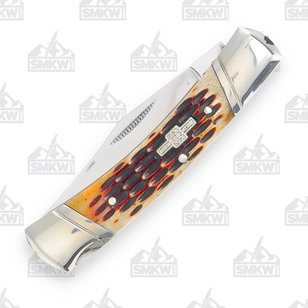 Rough Ryder Lockback Folding Knife Brown Jigged Bone RR081 View 5
