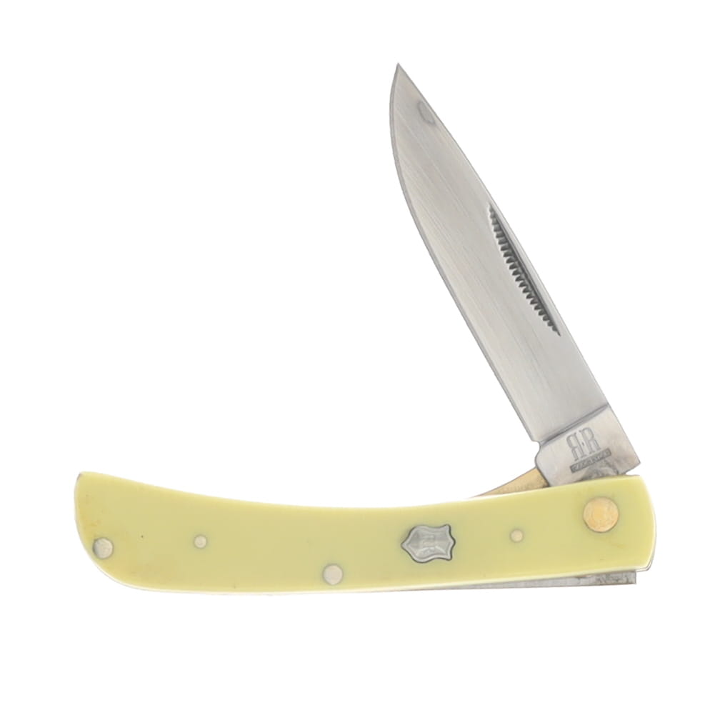 Rough Ryder Yellow Composition Small Work Knife RR818 View 3