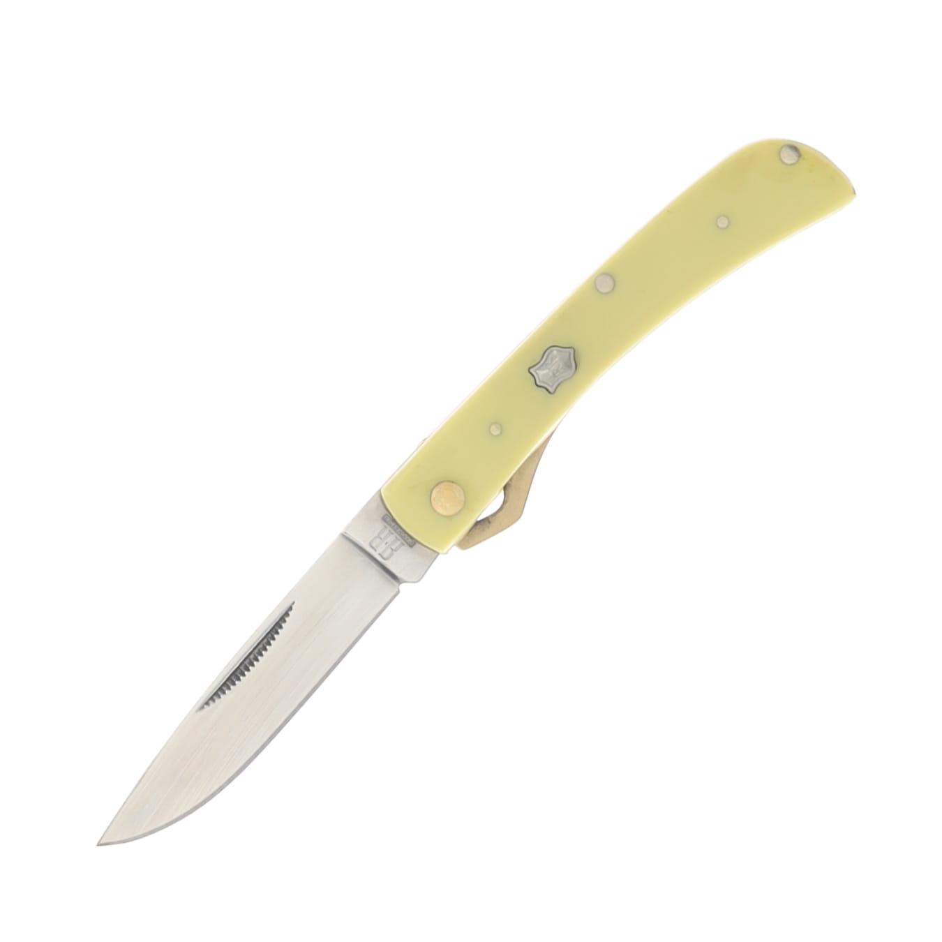 Rough Ryder Yellow Composition Small Work Knife RR818 View 1
