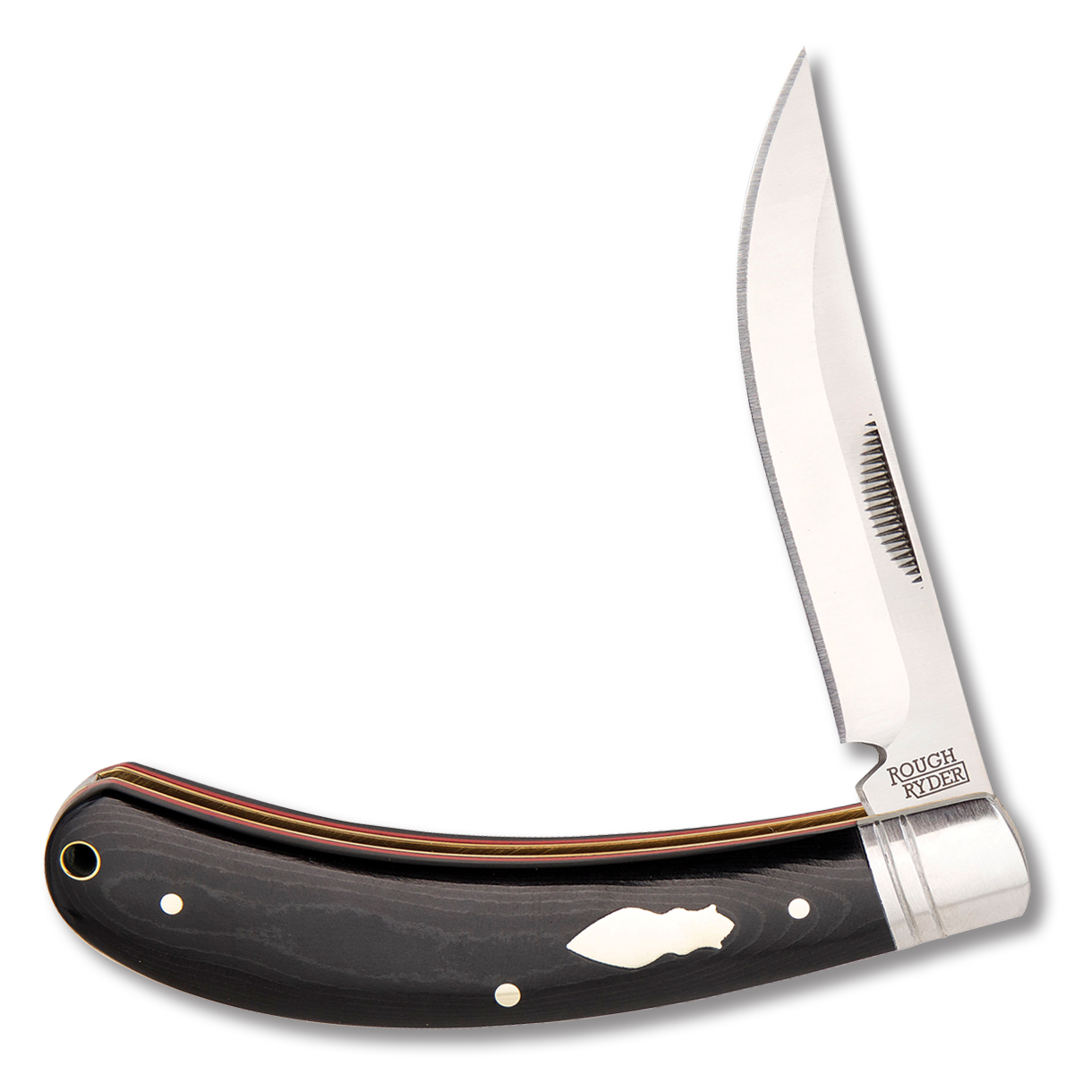 Rough Ryder Upswept Bow Trapper Folding Knife RR2176 View 2