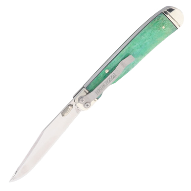 Rough Ryder Working Man Pocket Clip Linerlock Trapper View 2