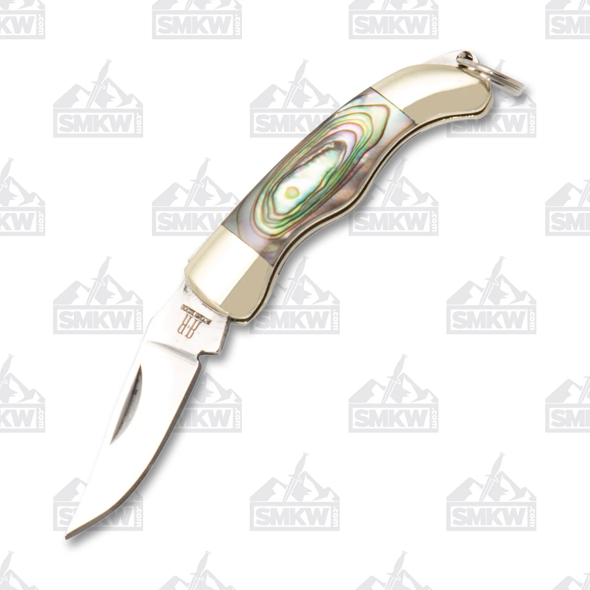 Rough Ryder Tiny Folding Hunter (Mid, Genuine Abalone) RR175 View 2