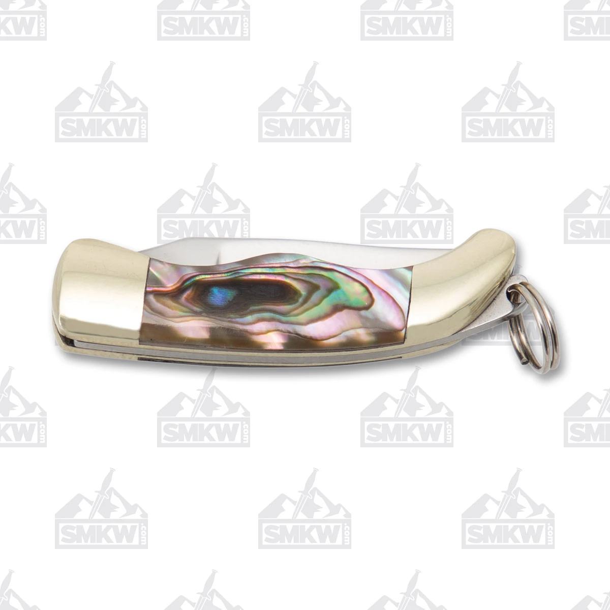 Rough Ryder Tiny Folding Hunter (Mid, Genuine Abalone) RR175 View 4
