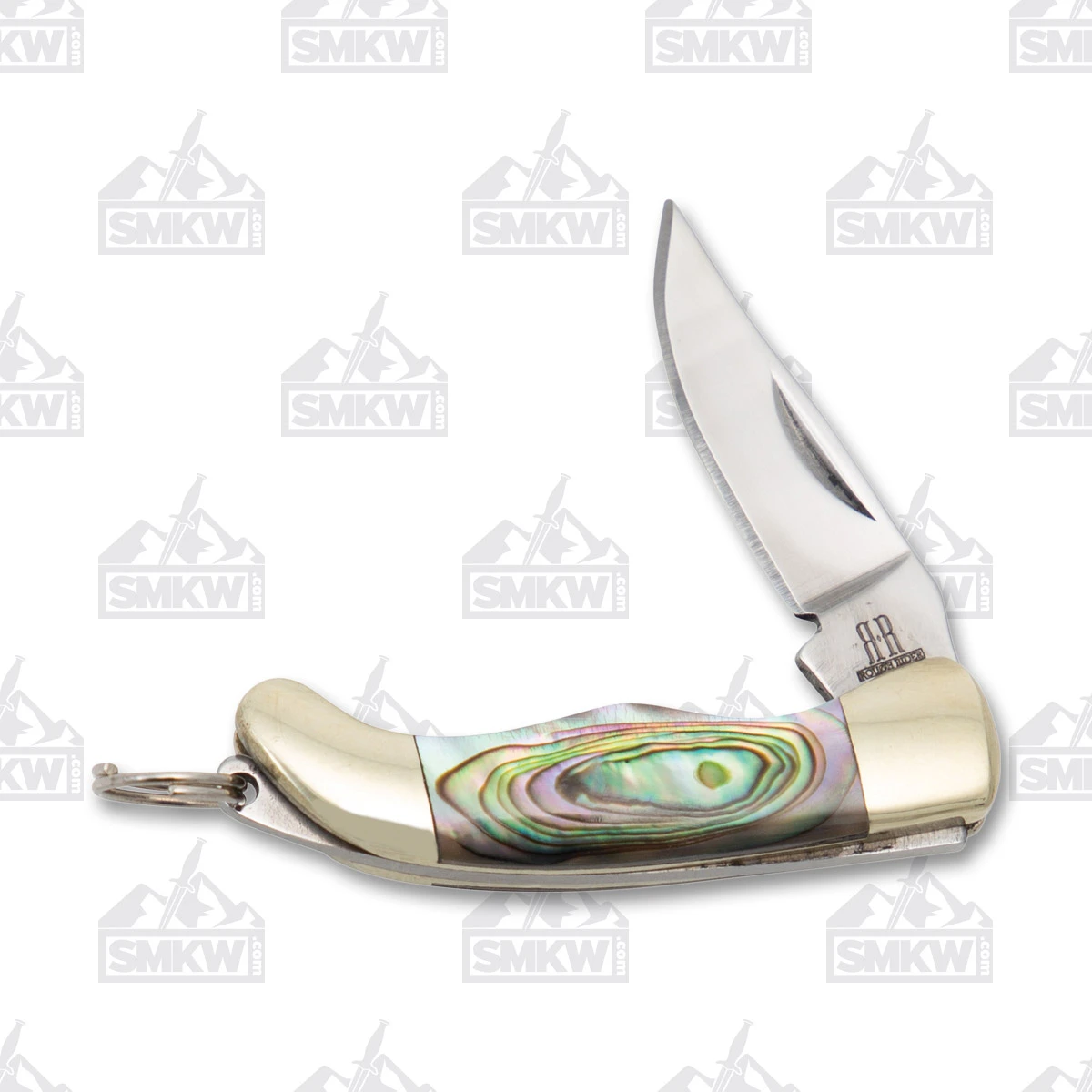 Rough Ryder Tiny Folding Hunter (Mid, Genuine Abalone) RR175 View 5