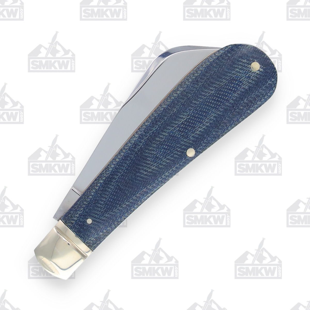 Rough Ryder Denim Micarta T10 Carbon Half Hawk Folding Knife RR2186 View 4