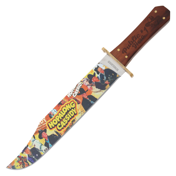 Rough Ryder Hopalong Cassidy Public Hero #1 Bowie Knife | Smoky