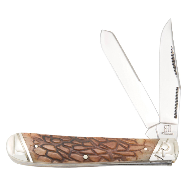 Rough Ryder Thing Bone Trapper Folding Knife RR2057 View 1