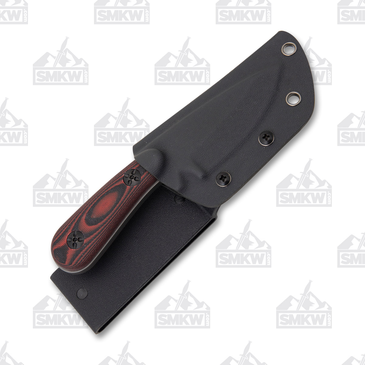 Rough Ryder Fixed Blade Knife Red and Black G-10 RR2163 View 6