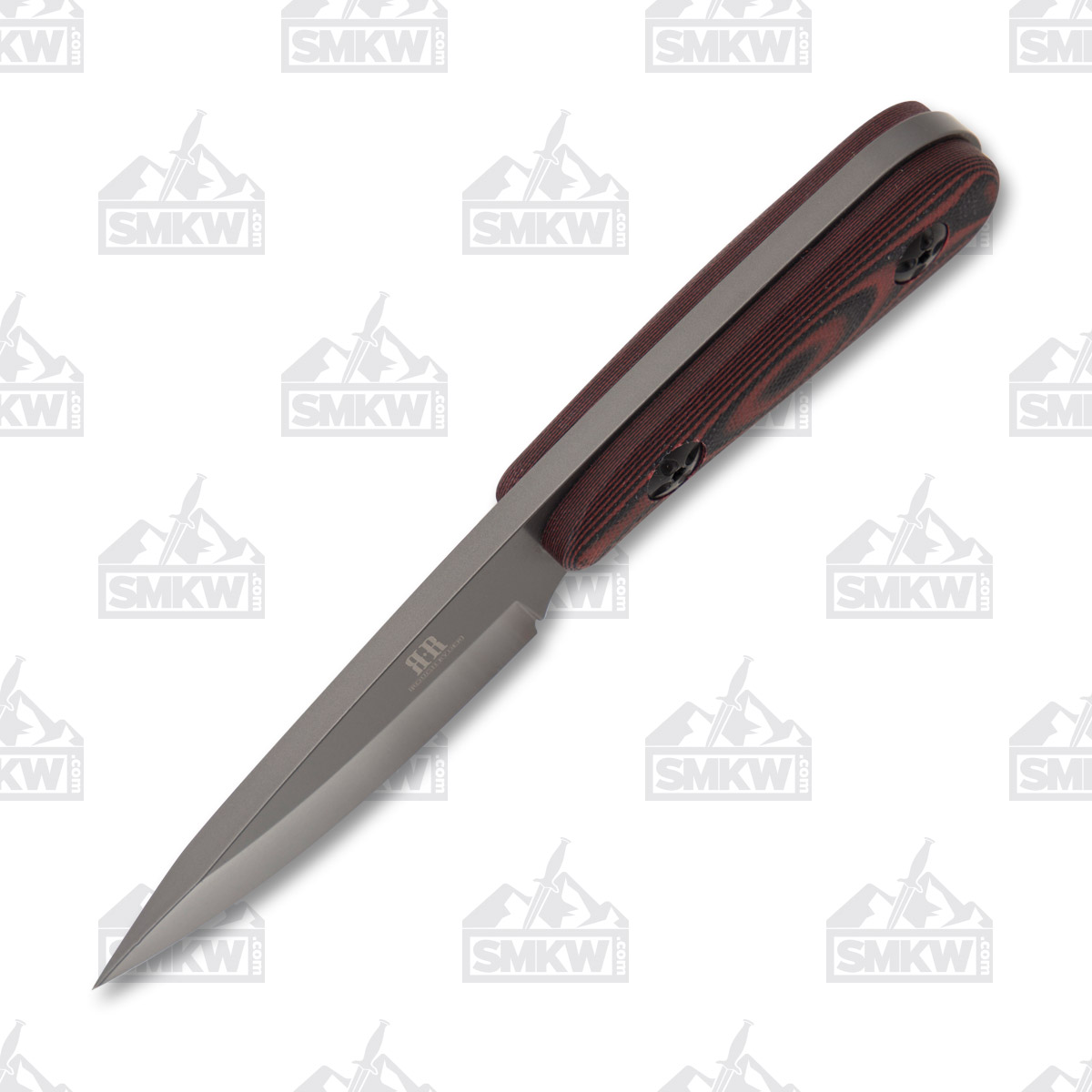 Rough Ryder Fixed Blade Knife Red and Black G-10 RR2163 View 4